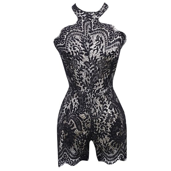 new fashion women lace clubwear bodysuit sleeveless leotard jumpsuit romper short trousers, Black;white
new fashion women lace clubwear bodysuit sleeveless leotard jumpsuit romper short trousers, Black;white