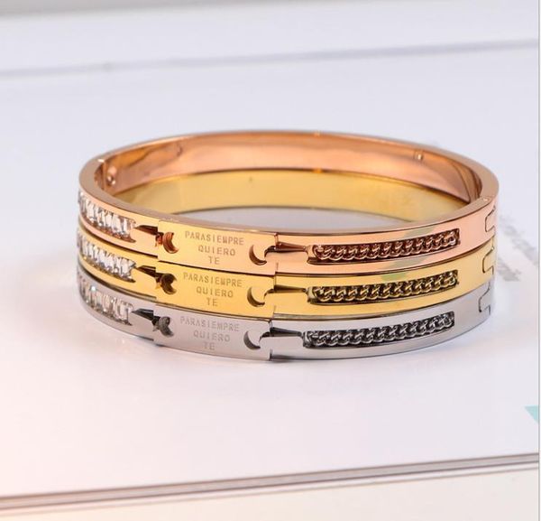 korean number diamond bracelet women's titanium steel letter bracelet 18k gold bracelet, Golden;silver
korean number diamond bracelet women's titanium steel letter bracelet 18k gold bracelet, Golden;silver