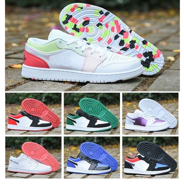 new jumpman 1 black white cement low basketball shoes for women men 1s pink green red fashion designer sports sneakers trainers size 36-45
new jumpman 1 black white cement low basketball shoes for women men 1s pink green red fashion designer sports sneakers trainers size 36-45