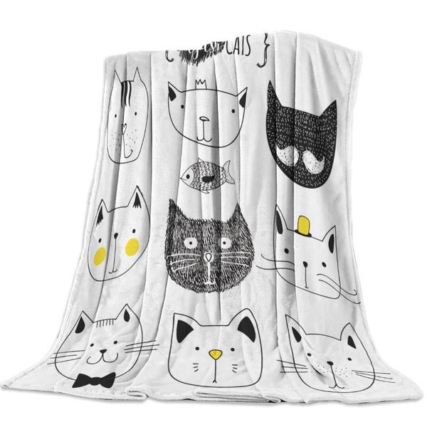 blanket cut cats kittens animal fish black white animation sketch flannel blanket warm soft throw sofa bed travel blankets
blanket cut cats kittens animal fish black white animation sketch flannel blanket warm soft throw sofa bed travel blankets