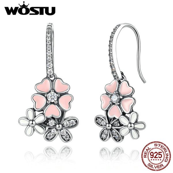 925 sterling silver poetic daisy cherry blossom drop earrings for women luxury original fine jewelry gift cqe016
925 sterling silver poetic daisy cherry blossom drop earrings for women luxury original fine jewelry gift cqe016