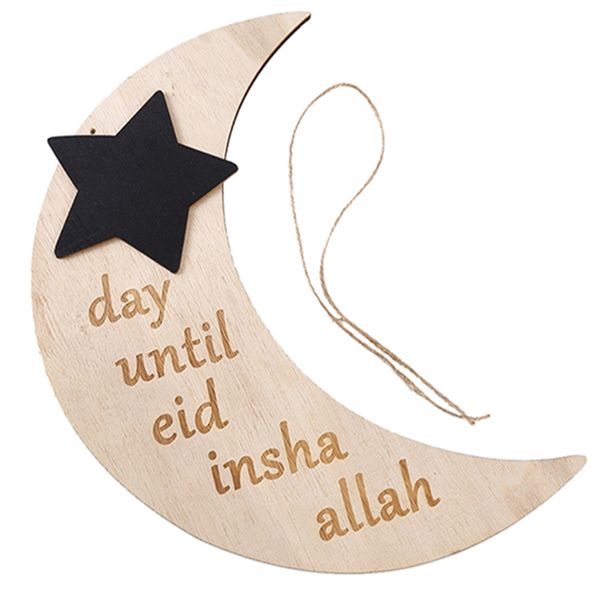creative islam ramadan countdown eid mubarak coming pendant moon star plaque diy craft home living room decor
creative islam ramadan countdown eid mubarak coming pendant moon star plaque diy craft home living room decor