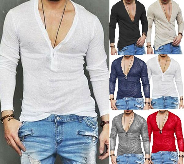 stylish men casual slim fit long sleeve deep v-neck t-shirts flax t shirt muscle tee men clothing, White;black
stylish men casual slim fit long sleeve deep v-neck t-shirts flax t shirt muscle tee men clothing, White;black