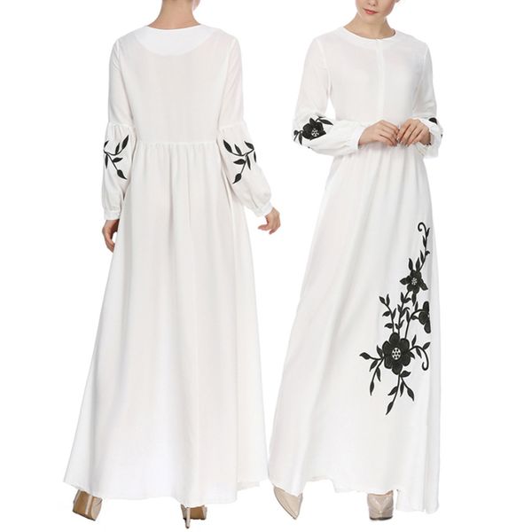 women chiffon long-sleeved dress kaftan gown long paragraph noble middle eastern traditional arabic embroidered dress, Red
women chiffon long-sleeved dress kaftan gown long paragraph noble middle eastern traditional arabic embroidered dress, Red