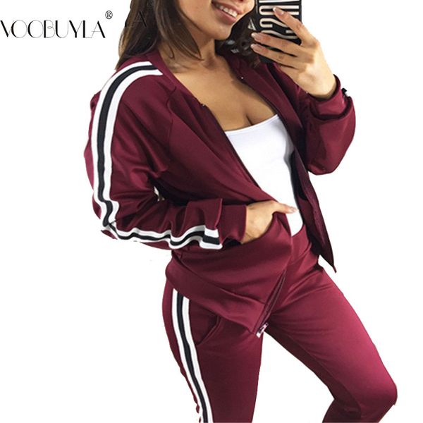 voobuyla tracksuit sport gym women running set sport wear woman fitness bodybuilding female suit joggers tracksuit xl, Black;blue
voobuyla tracksuit sport gym women running set sport wear woman fitness bodybuilding female suit joggers tracksuit xl, Black;blue