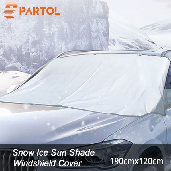 partol universal big size automobile sunshade cover snow ice shield for windshield winter sun car front window windscreen cover
partol universal big size automobile sunshade cover snow ice shield for windshield winter sun car front window windscreen cover