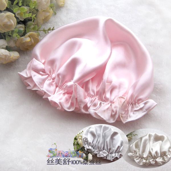 100% mulberry silk nightcap hair styling pure silk sleeping hat ing, Blue;gray
100% mulberry silk nightcap hair styling pure silk sleeping hat ing, Blue;gray