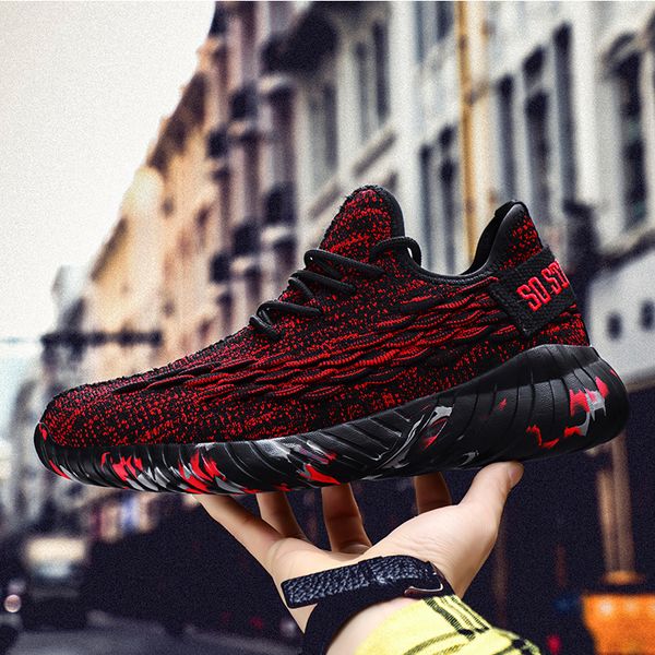 fashion mens trainers shoes women men running shoes dark red black elastic fabric soft bottom sports sneakers homemade brand made in china, White;red
fashion mens trainers shoes women men running shoes dark red black elastic fabric soft bottom sports sneakers homemade brand made in china, White;red