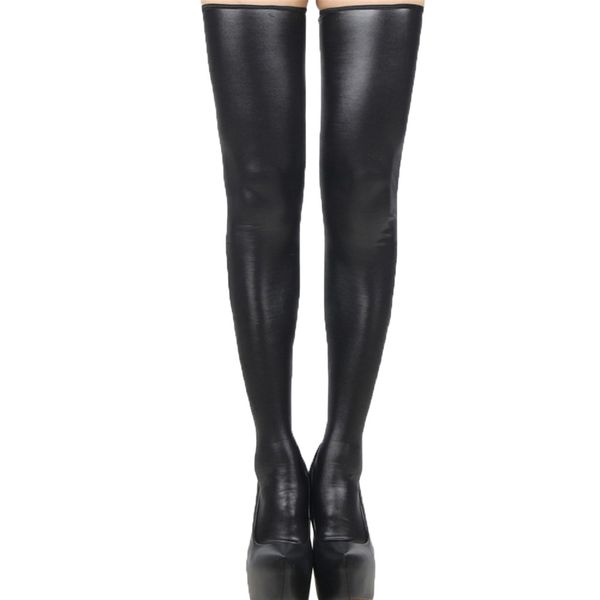 черный пвх pole dance кожа эротические clubwear длина женщин сексуальный из латекса zipper штаны леди над коленом высокие чулки 2019, Black;white
черный пвх pole dance кожа эротические clubwear длина женщин сексуальный из латекса zipper штаны леди над коленом высокие чулки 2019, Black;white