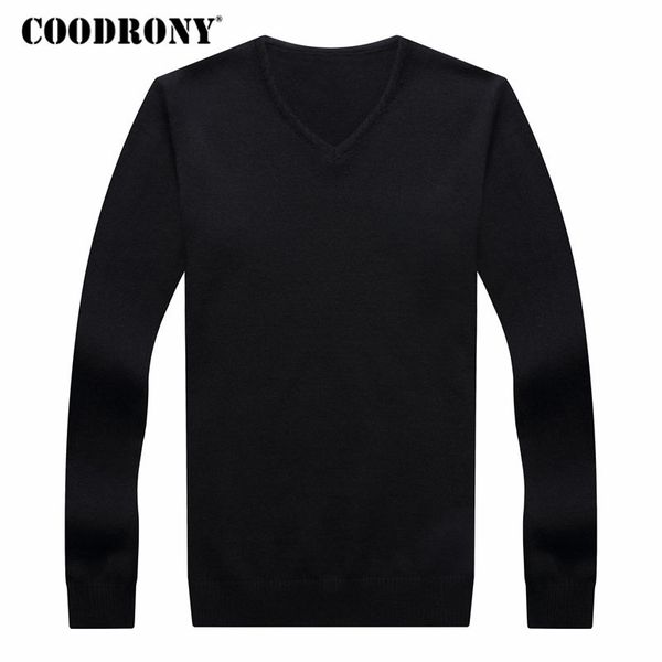 coodrony sweater men casual v-neck pull homme soft warm cashmere wool pullover men clothes 2018 autumn winter mens sweaters 8112, White;black
coodrony sweater men casual v-neck pull homme soft warm cashmere wool pullover men clothes 2018 autumn winter mens sweaters 8112, White;black