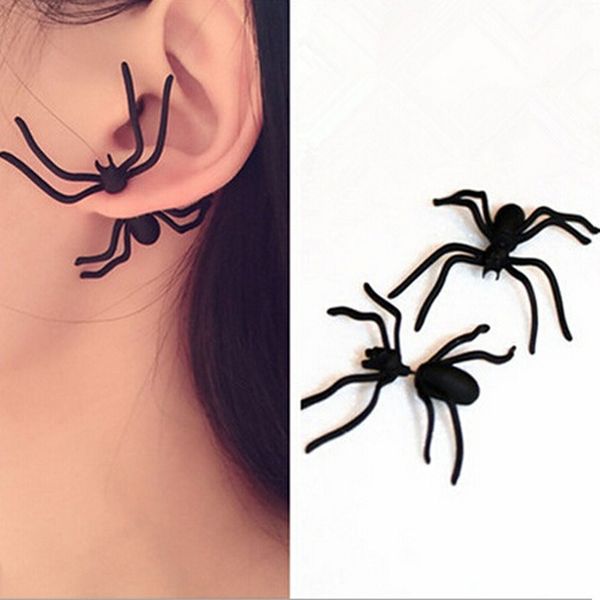 1pc punk style exaggeration halloween black spider charm ear stud earrings for women statement jewelry, Golden;silver
1pc punk style exaggeration halloween black spider charm ear stud earrings for women statement jewelry, Golden;silver