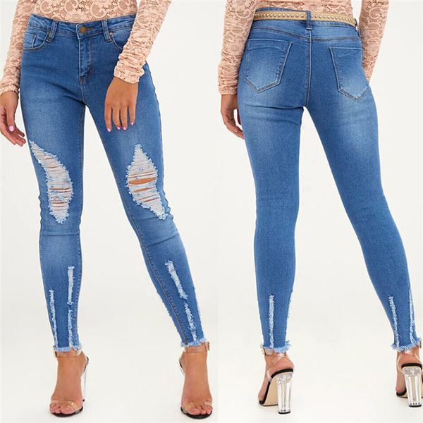 women skinny jeans denim pencil trousers high waist jeans destroyed knee holes blue bodycon pants stretch ripped boyfriend
women skinny jeans denim pencil trousers high waist jeans destroyed knee holes blue bodycon pants stretch ripped boyfriend