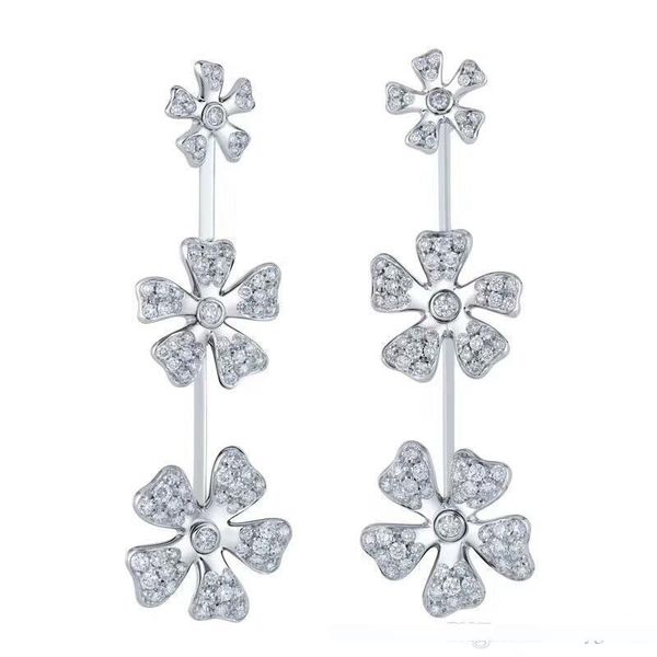 new design flower earring silver color diamond flower charm dangle earring ear stud for women fashion
new design flower earring silver color diamond flower charm dangle earring ear stud for women fashion