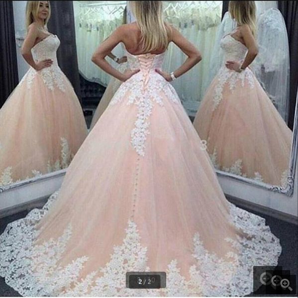 fashion ball gown style lace appliqued formal corset bodice prom dress plus size women prom gowns 2019 new arrival sweet 16 prom dresses, Black
fashion ball gown style lace appliqued formal corset bodice prom dress plus size women prom gowns 2019 new arrival sweet 16 prom dresses, Black