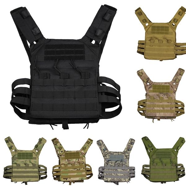 hunting tactical vest molle plate carrier magazine paintball cs outdoor protective lightweight vest, Camo
hunting tactical vest molle plate carrier magazine paintball cs outdoor protective lightweight vest, Camo