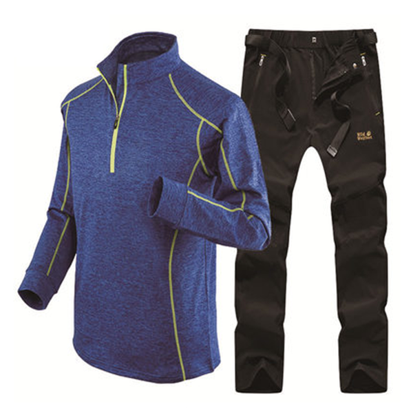 men's quick-drying pants suit men's quick-drying t-shirt stretch thin section breathable outdoor running pants, Black;blue
men's quick-drying pants suit men's quick-drying t-shirt stretch thin section breathable outdoor running pants, Black;blue