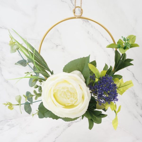 decorative flowers & wreaths wreath white rose with eucalyptus iron garlands door decoration wedding farmhouse decor christmas decorations f
decorative flowers & wreaths wreath white rose with eucalyptus iron garlands door decoration wedding farmhouse decor christmas decorations f