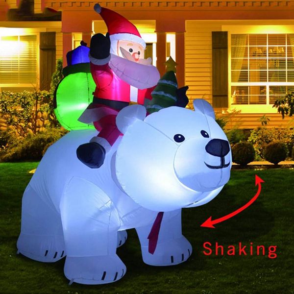светодиодные надувные модели санта рождество езда белый медведь надувные куклы рождественские украшения дома
светодиодные надувные модели санта рождество езда белый медведь надувные куклы рождественские украшения дома