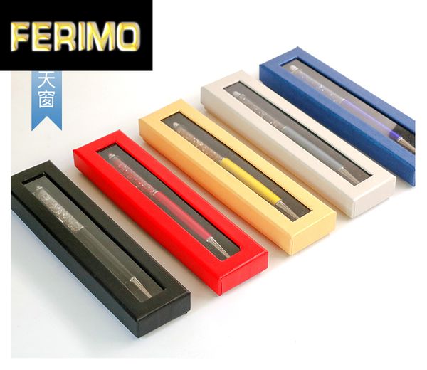 16.5x4x2.5cm pen box paper box general creative gift packaging cardboard carton paper with plastic pvc window
16.5x4x2.5cm pen box paper box general creative gift packaging cardboard carton paper with plastic pvc window