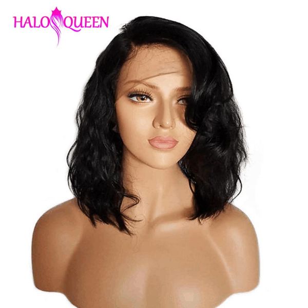 haloqueen remy hair short body wave 13x4 lace front human hair wigs for black women peruvian wig preplucked with baby wig, Black;brown
haloqueen remy hair short body wave 13x4 lace front human hair wigs for black women peruvian wig preplucked with baby wig, Black;brown