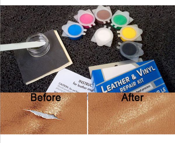 by dhl or fedex 100pcs car seat sofa coats holes scratch cracks liquid leather vinyl repair kit leather repair tool
by dhl or fedex 100pcs car seat sofa coats holes scratch cracks liquid leather vinyl repair kit leather repair tool