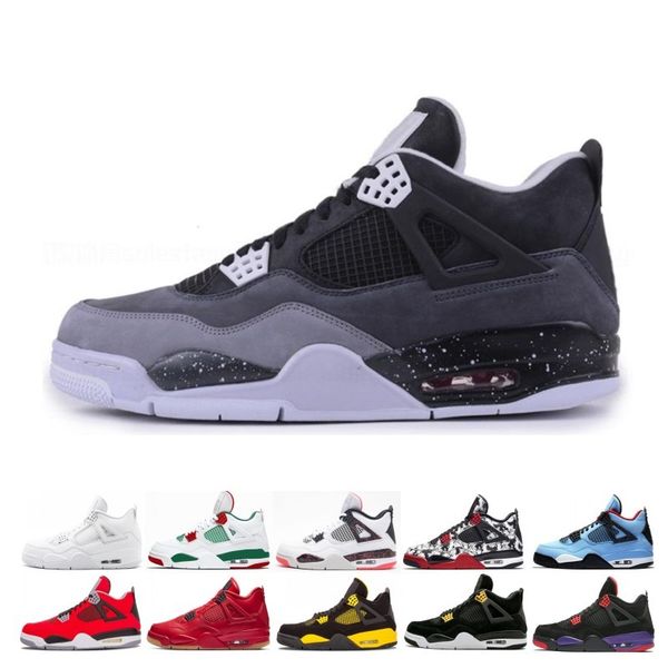 2019 New 4 Tattoo Singles Day Travis Scotts Cactus Jack Raptors Mens Basketball Shoes 4s White Cement Kaws Bred men sport sneakers designer
2019 New 4 Tattoo Singles Day Travis Scotts Cactus Jack Raptors Mens Basketball Shoes 4s White Cement Kaws Bred men sport sneakers designer