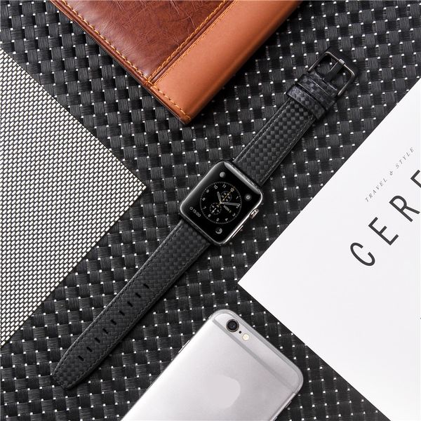 real carbon fiber genuine leather watch band strap series 4/3/2/1 iwatch strap 38mm 42mm 40mm 44mm, Black;brown
real carbon fiber genuine leather watch band strap series 4/3/2/1 iwatch strap 38mm 42mm 40mm 44mm, Black;brown