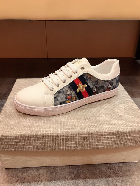 ace bee 2020 new luxury fashion designer sneakers leather platform vintage women mens shoes mouse cartoon print size 38-44 h047, Black
ace bee 2020 new luxury fashion designer sneakers leather platform vintage women mens shoes mouse cartoon print size 38-44 h047, Black