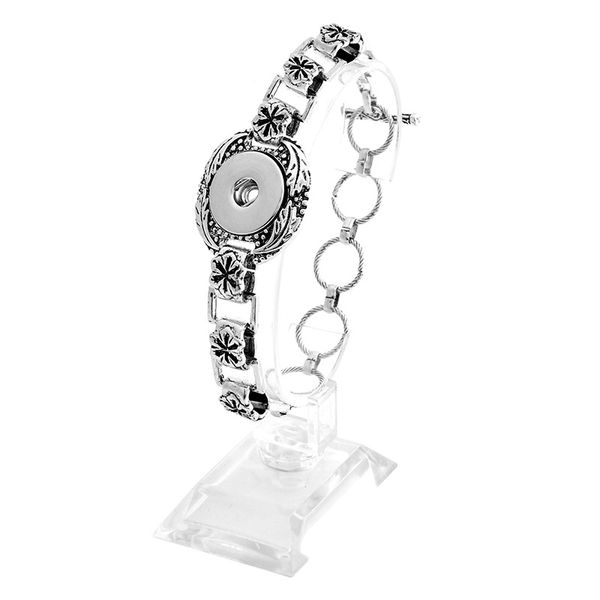fashion snap button bracelet flower vintage engraving 18mm interchangeable charm bracelets jewelry for women men gift, Golden;silver
fashion snap button bracelet flower vintage engraving 18mm interchangeable charm bracelets jewelry for women men gift, Golden;silver