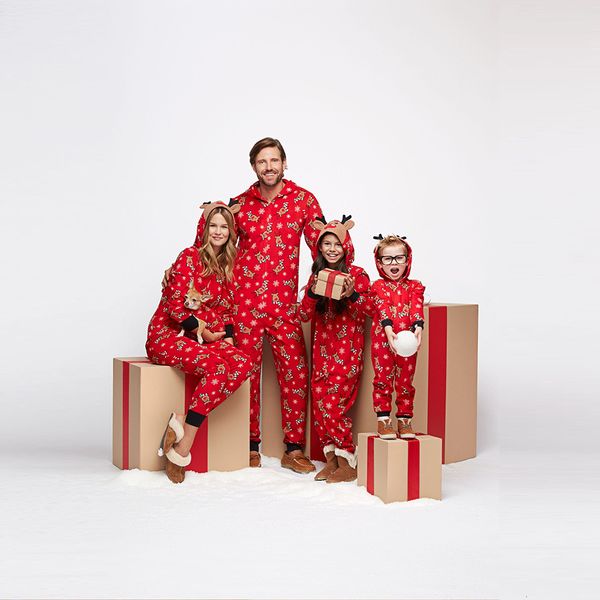 elk cap even lovely snowflake one-piece christmas printing zipper parenting pretend home furnishing clothes, Red;white
elk cap even lovely snowflake one-piece christmas printing zipper parenting pretend home furnishing clothes, Red;white