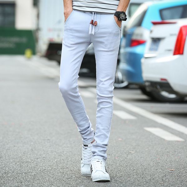 весна лето новые мужские брюки небольшие корейской версии жесткой талии мужские эластичные джинсы и брюки sbl822, Blue
весна лето новые мужские брюки небольшие корейской версии жесткой талии мужские эластичные джинсы и брюки sbl822, Blue