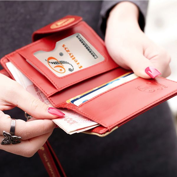 women small wallet cartoon cute coin purse hasp card holder womens wallets and purses female wallets brand, Red;black
women small wallet cartoon cute coin purse hasp card holder womens wallets and purses female wallets brand, Red;black