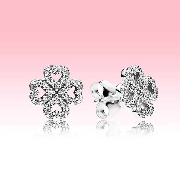 lucky clover stud earring 925 sterling silver women wedding jewelry with original box for pandora cz diamond earrings set, Golden;silver
lucky clover stud earring 925 sterling silver women wedding jewelry with original box for pandora cz diamond earrings set, Golden;silver