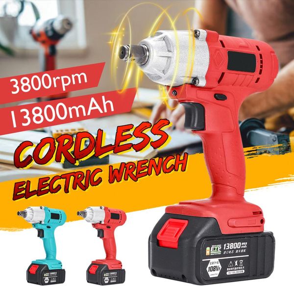 new 108vf 13800mah 320nm brushless household electric wrench impact driver power tool rechargeable cordless impact diy drill
new 108vf 13800mah 320nm brushless household electric wrench impact driver power tool rechargeable cordless impact diy drill