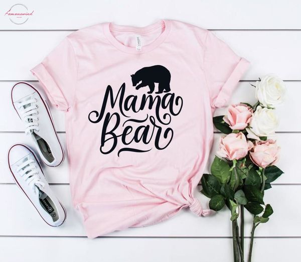 mama bear print women tshirt cotton casual funny t shirt for lady girl tee hipster ins na 102, White
mama bear print women tshirt cotton casual funny t shirt for lady girl tee hipster ins na 102, White