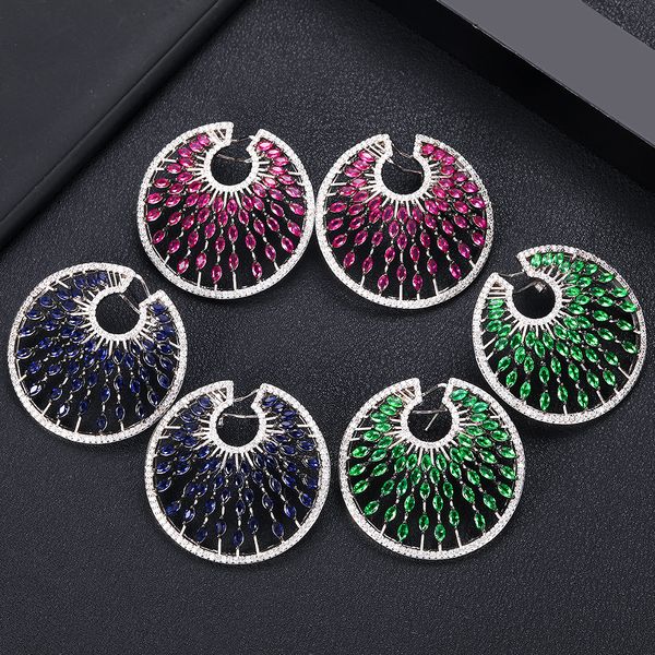 jankelly flwoer shape full mirco paved micro zirconia women bridal dress wedding everyday drop earring fashion jewelry, Silver
jankelly flwoer shape full mirco paved micro zirconia women bridal dress wedding everyday drop earring fashion jewelry, Silver