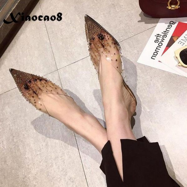 pointed toe slippers women rhinestone pvc summer shoes sandals gold silver 4cm heels pumpls ladies party dress shoes woman, Black
pointed toe slippers women rhinestone pvc summer shoes sandals gold silver 4cm heels pumpls ladies party dress shoes woman, Black