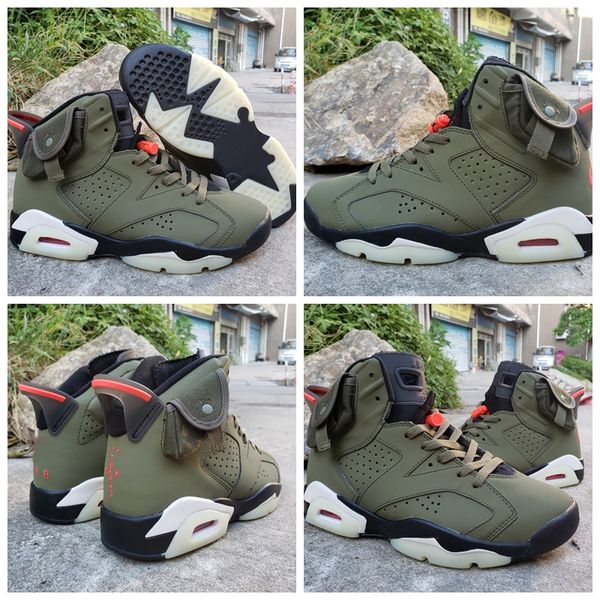 2020 new arrived travis scotts 6 og cactus jack glow in dark 3m reflective army green men designer basketball shoes 6s sports sneakers 
2020 new arrived travis scotts 6 og cactus jack glow in dark 3m reflective army green men designer basketball shoes 6s sports sneakers
