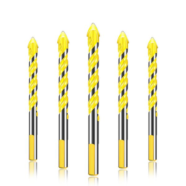 5pcs triple-cornered drill bit twist drill head multi purpose ceramic wall glass cement hole opener stone cutter
5pcs triple-cornered drill bit twist drill head multi purpose ceramic wall glass cement hole opener stone cutter