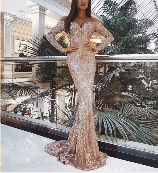 full sequins reflective mermaid blue prom dresses beads v sheer neck long sleeves evening gowns with tassels sweep train formal party dress, Black
full sequins reflective mermaid blue prom dresses beads v sheer neck long sleeves evening gowns with tassels sweep train formal party dress, Black