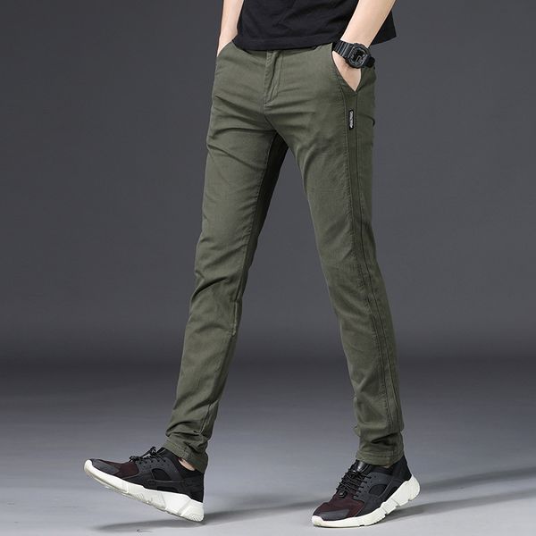 2018 casual pants men korean version trend autumn casual trousers men loose elastic thin straight pants, Black
2018 casual pants men korean version trend autumn casual trousers men loose elastic thin straight pants, Black