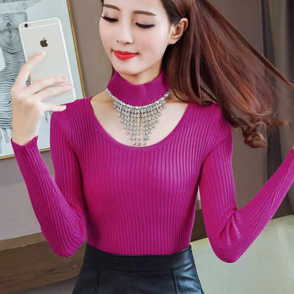 2017 autumn long sleeve o neck knitted sweaters women diamond necklace knitted pullovers women rhinestone knitwear, White;black
2017 autumn long sleeve o neck knitted sweaters women diamond necklace knitted pullovers women rhinestone knitwear, White;black