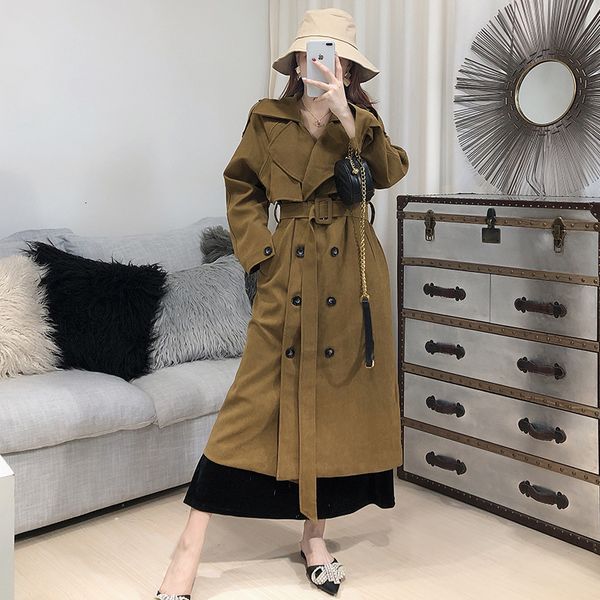 korean style trench coat for women double-breasted wild cotton casual windbreaker jacket female 2019 autumn and winter y160, Tan;black
korean style trench coat for women double-breasted wild cotton casual windbreaker jacket female 2019 autumn and winter y160, Tan;black