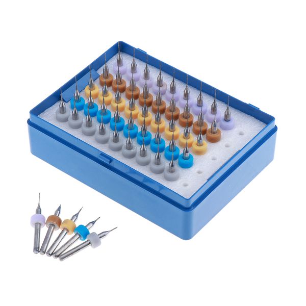 50pcs 0.25-0.45mm pcb twist mini drill bits 1/8'' shank carbide micro print circuit board tips for cnc engraving
50pcs 0.25-0.45mm pcb twist mini drill bits 1/8'' shank carbide micro print circuit board tips for cnc engraving