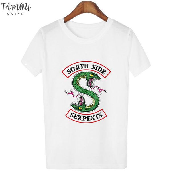 o образным вырезом с коротким рукавом женский футболка riverdale southside змеи jughead tshirt harajuku kawaii топы корейских моды стиль оде, White
o образным вырезом с коротким рукавом женский футболка riverdale southside змеи jughead tshirt harajuku kawaii топы корейских моды стиль оде, White
