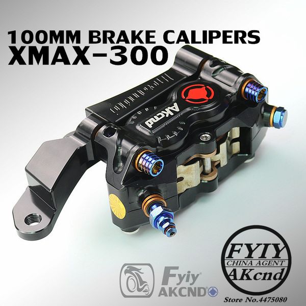akcnd motorcycle brake caloper bracket adspter for xmax 300 xmax300 267mm and 100mm brake calipers
akcnd motorcycle brake caloper bracket adspter for xmax 300 xmax300 267mm and 100mm brake calipers