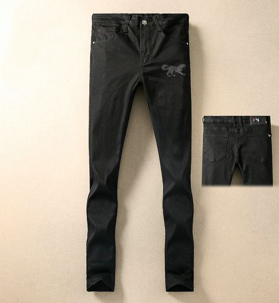 amn designer mens jeans tide brand luxury cowboy pants fashion animal pattern comfortable breathable wild black jeans new, Blue
amn designer mens jeans tide brand luxury cowboy pants fashion animal pattern comfortable breathable wild black jeans new, Blue