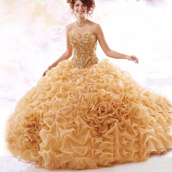 gold beaded ball gown quinceanera dresses sweetheart neck sequined sweet 16 dress floor length crystals organza corset masquerade gowns, Blue;red
gold beaded ball gown quinceanera dresses sweetheart neck sequined sweet 16 dress floor length crystals organza corset masquerade gowns, Blue;red