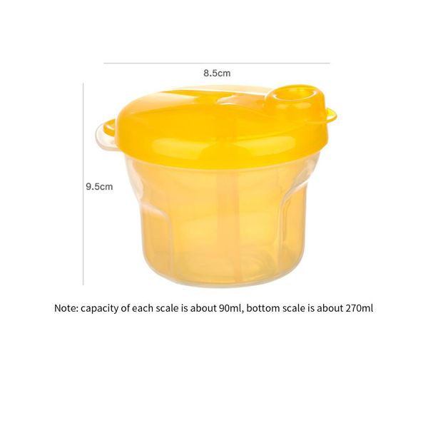 kuulee 3 grids rotating double layer removable baby milk powder can storage box
kuulee 3 grids rotating double layer removable baby milk powder can storage box