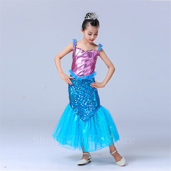 gilrs mermaid dress sequin halloween cosplay dancing costume fancy kawaii performance carnival party tail mesh tutu dresses, Blue
gilrs mermaid dress sequin halloween cosplay dancing costume fancy kawaii performance carnival party tail mesh tutu dresses, Blue